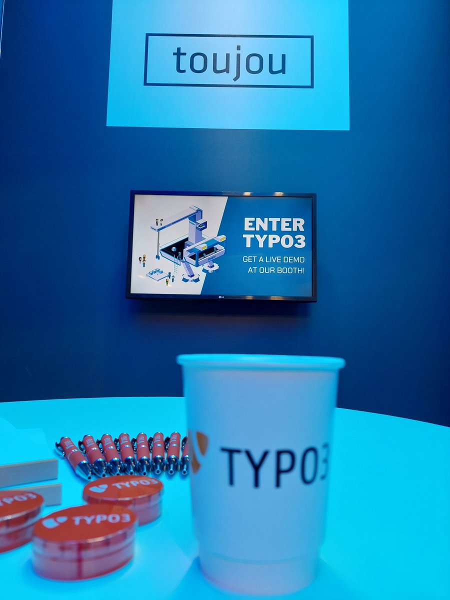toujou_com's tweet photo. Two days packed with exciting insights into #digitalmarketing trends at @dmexco are now behind us.

We enjoyed many innovative discussions at our booth and talking with all the other #TYPO3 partners, as well as the @typo3 team. 🧡💙

#toujou #dmexco24 https://t.co/TMmcroTUZY
