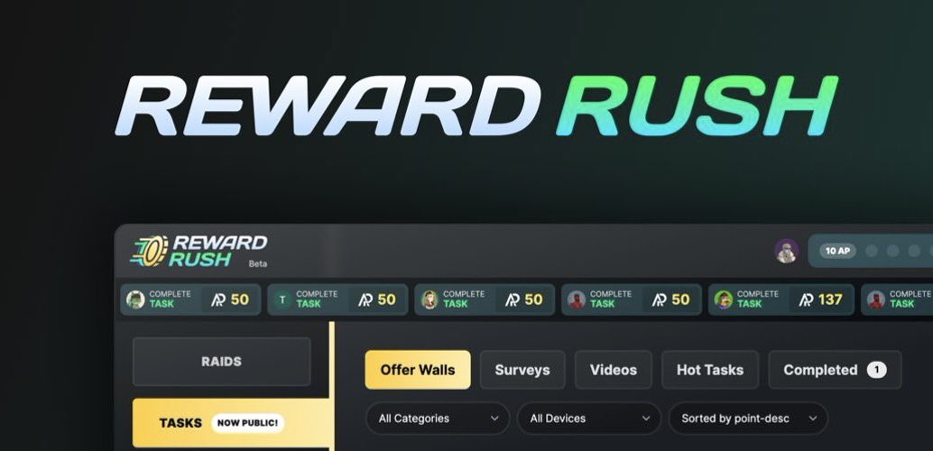 xposureboost's tweet image. You can book a raid across 9 different platforms using @rewardrushapp:

👉🏻 @X
👉🏻 @pumpdotfun
👉🏻 @Telegram
👉🏻 @Discord
👉🏻 @YouTube
👉🏻 @Instagram
👉🏻 @tiktok_us
👉🏻 @farcaster_xyz
👉🏻 Threads

But that’s not all - our team is working on a new feature called ‘Algopredictor,’ designed…