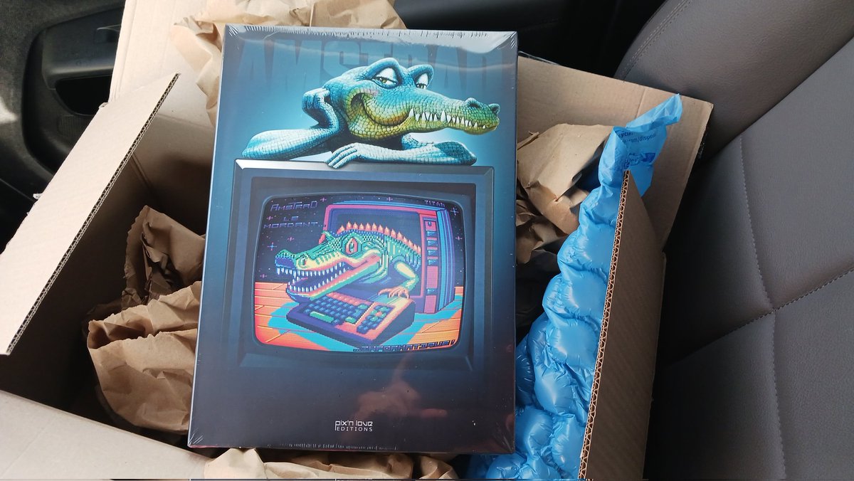 Mais c'est énorme ! ❤️
Trop hâte de le lire !
#Amstrad <a href="/PatrickHellio/">Patrick Hellio</a> <a href="/Pixnlove/">Editions Pix'n Love</a>