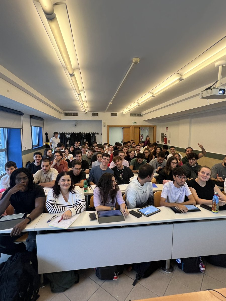 mdiberna's tweet image. Excited to kick off the new semester with this talented group of fifth-year students in my #NonlinearControlTheory class! 📚 Ready to dive into the complexities of #Automation and #Robotics. 🚀 Let’s innovate and shape the future together! #Engineering #AI #ControlSystems #STEM