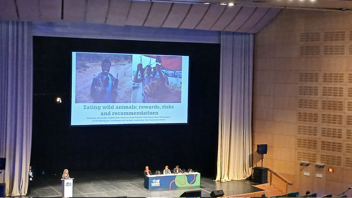 Snowpeaks_Nepal's tweet image. Delia Grace from @ilri presents the findings of the report @WOHCongress Thank you for discussing implications for communities and WHY people eat wild meat. Also discussion of #Spillover and #zoonoses