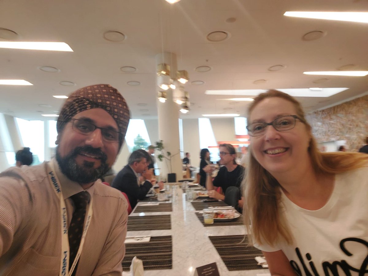 After a few years of online meetings I finally met Dilraj Sokhi in person at #ECTRIMS2024! 
<a href="/Doxoki/">Dilraj Sokhi</a>