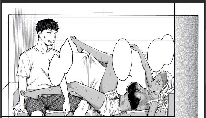 しめて全68p終わりました👏
来週10コマ前後の修正と書き出し、モザイク入れして入稿します。 