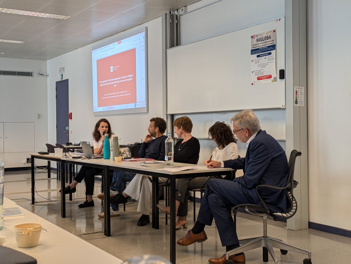 migloba's tweet photo. Inspiring mornings at the @FWO-Tournesol Exchange Programme and @migloba's two-day event on #FamilyReunification and #TransnationalFamilies at @UAntwerpen.
A great opportunity to engage in thought-provoking discussions with experts from academia and civil society💡
Thanks to all! https://t.co/tAZMJIEVRT