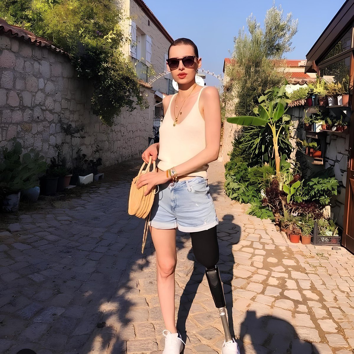 izmirgibiyiz's tweet image. Yıl 2019, Alaçatı sokakları. Neslican Tay, 5 yıl önce bugün aramızdan ayrıldı. Mücadelen çok güzeldi Neslican! ❤️