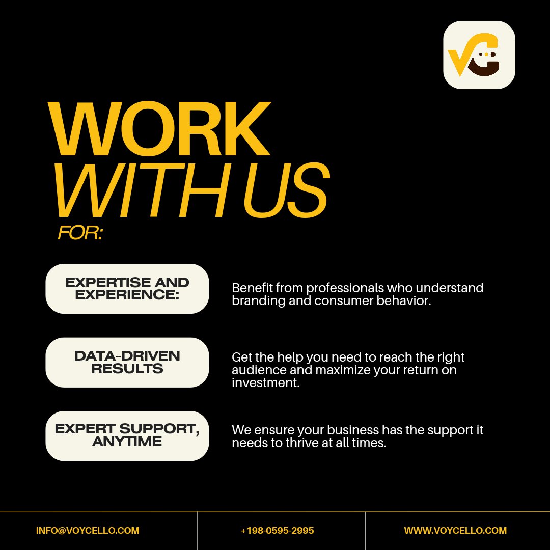 Voycello's tweet photo. Looking for expertise, experience, and data-driven results with expert support whenever you need it? @Voycello has you covered! 
#ExpertSolutions #DataDrivenResults #businessgrowth #AlwaysThereForYou #Voycello #LCDLFMX2 #datadriven https://t.co/zqnL3plpWP