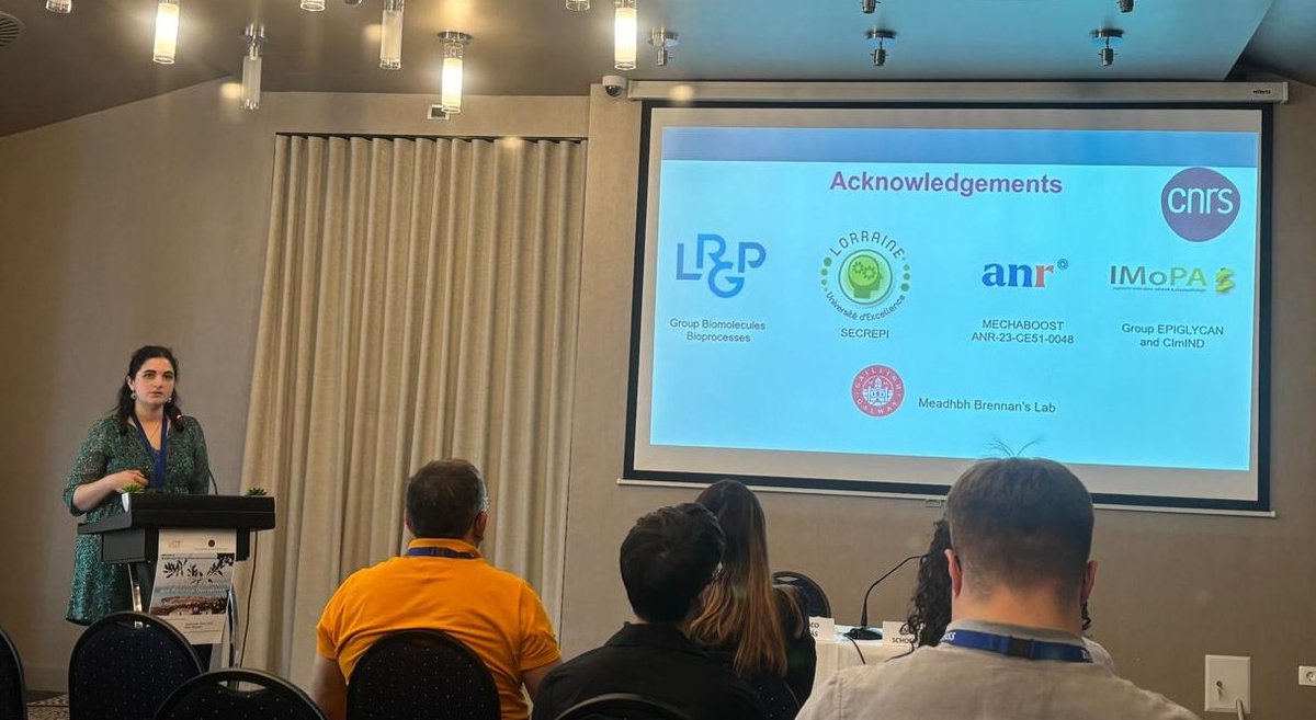Jessica Schiavi-Tritz (@jessicaschiavi_) on Twitter photo I was delighted to present our ongoing work on secretome bioproduction funded by <a href="/AgenceRecherche/">ANR - Agence nationale de la recherche</a> and <a href="/Lorraine_LUE/">LUE</a>. Thanks to the organiser of IPLASS for the invitation. <a href="/CNRS_Centre_Est/">CNRS Centre-Est</a> <a href="/BioProMo_LRGP/">Bioprocesses Biomolecules group @ LRGP</a> I was delighted to present our ongoing work on secretome bioproduction funded by <a href="/AgenceRecherche/">ANR - Agence nationale de la recherche</a> and <a href="/Lorraine_LUE/">LUE</a>. Thanks to the organiser of IPLASS for the invitation. <a href="/CNRS_Centre_Est/">CNRS Centre-Est</a> <a href="/BioProMo_LRGP/">Bioprocesses Biomolecules group @ LRGP</a>