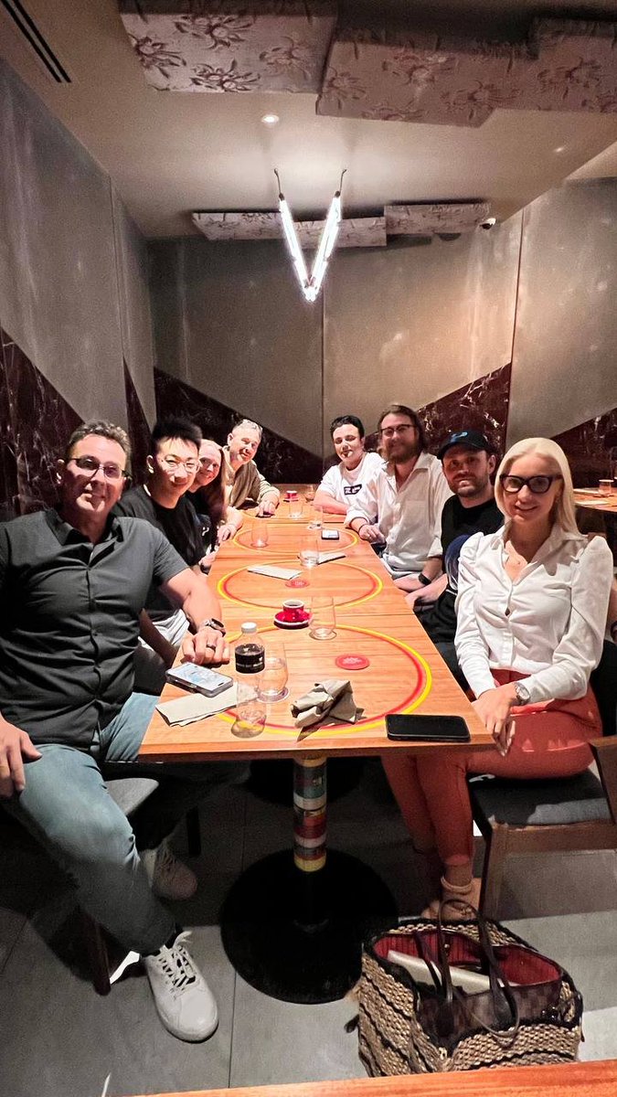 zkCrossNetwork's tweet image. Dinner with team @partisiampc  at #Token2049  Singapore was full of exciting discussions around launching #Partisia’s AMM DEX! ⚡️

Big innovations are on the way, and this is just the beginning. 💡

Stay tuned—something huge is coming to push the boundaries of #DeFi! 👀