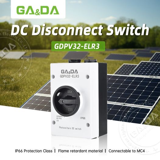 UnaWan75's tweet image. ✅Choose the GD32-ELR3 DC Isolation Switch✅
💡The GD32-ELR3 features IP66 waterproof performance, providing reliable protection for your solar power station in all weather conditions. 
 ☎️+86 13375775055
 #GADA #dcisolationswitch #photovoltaic #ip66waterproof #solarenergy
