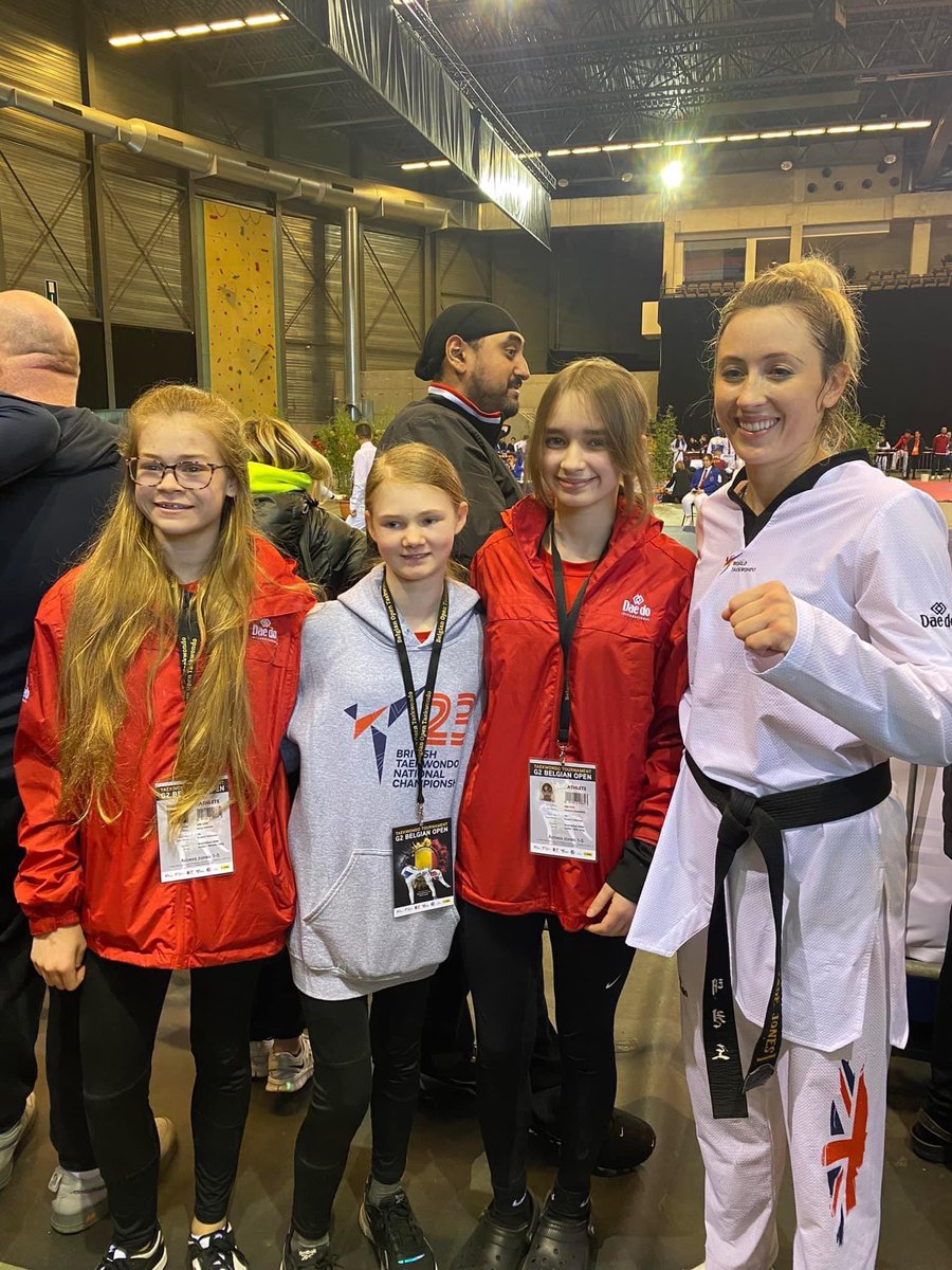 Good luck to our Scorpion girls competing at the polish Open 🇵🇱 😁

Jocelyn cadet -37kg 
Elizabeth cadet -47kg 
Ebony junior -44kg 

🇬🇧🇬🇧🇬🇧 <a href="/BritTaekwondo/">British Taekwondo</a> <a href="/GBTaekwondo/">GB Taekwondo 🇬🇧</a>