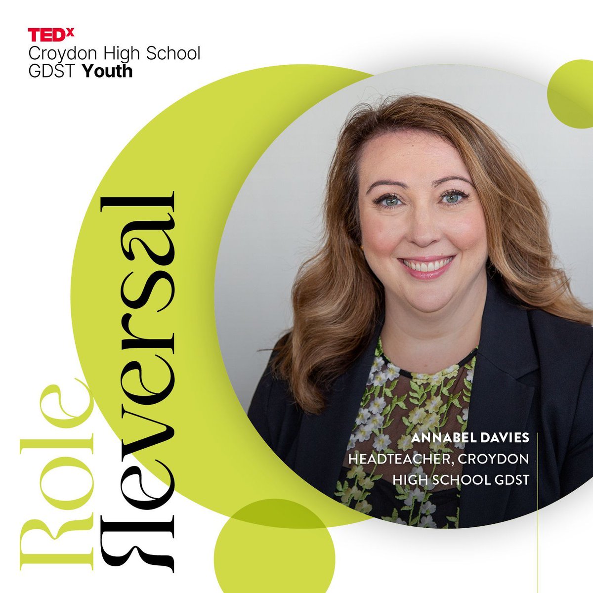 CroydonHigh's tweet photo. 🚨#TEDxCroydonHighSchool Speaker Announcement: @CroydonHighHead🚨
🎤 Sorry not sorry: Unapologetically Push Boundaries
Annabel Davies is passionate about developing young women so they can fulfil their potential in whatever field suits them.
@TEDx
@GDST
#AspireWithoutLimits https://t.co/SRNzc2dSeT