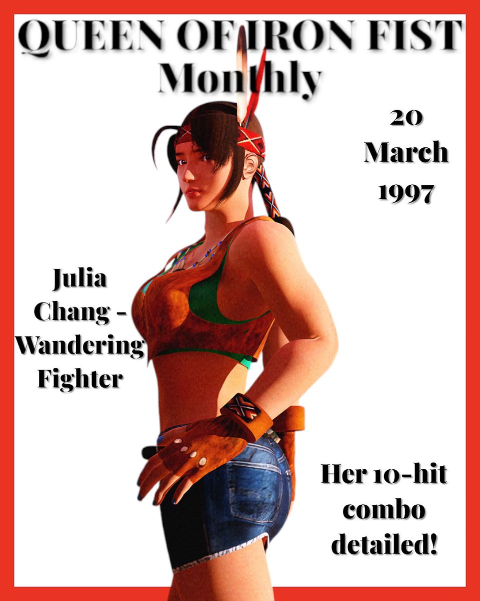JuliaChangDaily's tweet image. Something a little different today

Thank you,  @EseJota8 for the lovely Tekken 3 model

#JuliaChang #Tekken #WanderingFighter