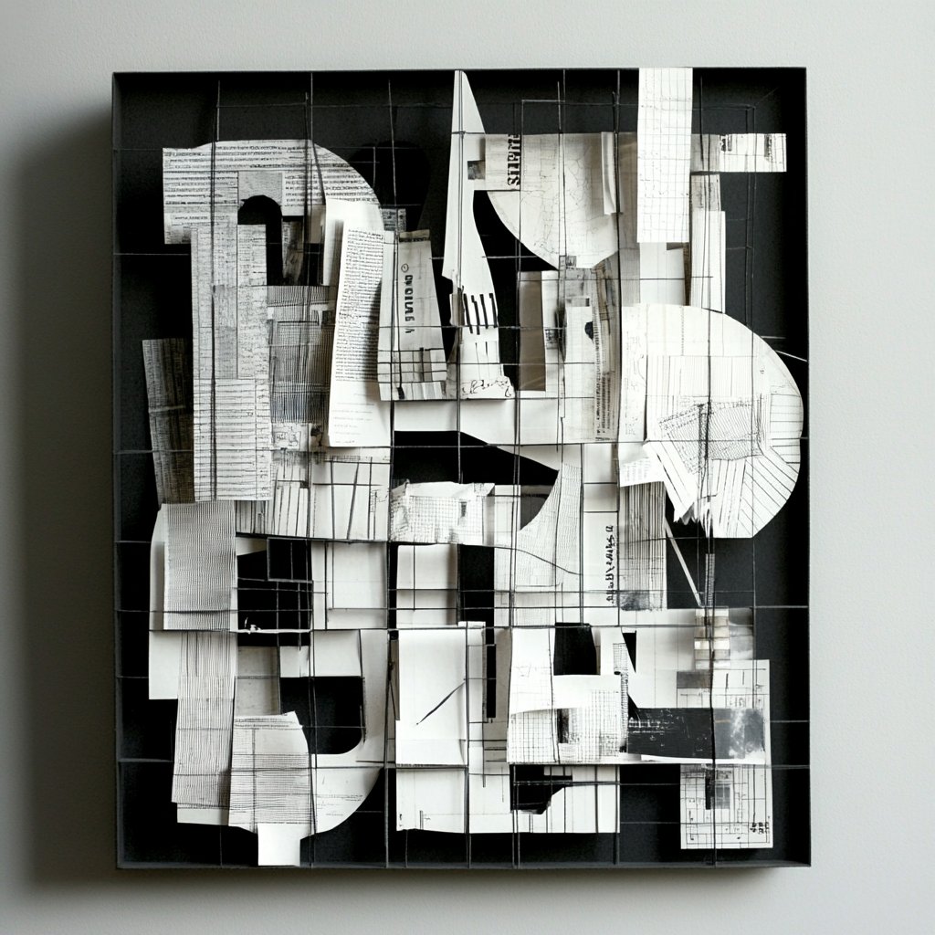 I have always been drawn to abstract work finding it an effective way to articulate complex emotions, but also typography elements, which outlined an honest intention of wanting to communicate something.

#ArtJourney #MixedMedia #AbstractArt #CollageArt #TypographyArt