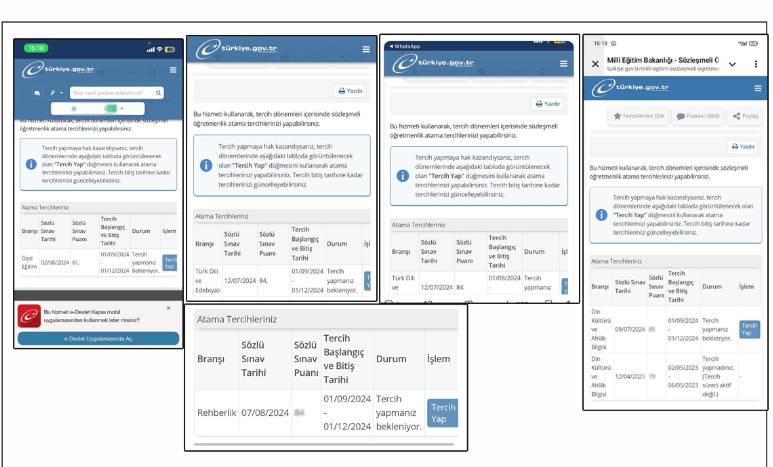 Mülakatta neler oluyor?

Öğretmenlik mülakat sonuçlarının dün E-devlet üzerinden kısa süreliğine açıklanıp geri çekilmesi adayların kafasını karıştırdı. 

Eğitim Bir Sen: Mülakat sonuçları ve öğretmen atamalarındaki belirsizlik adaylarda endişe, kamu yönetimine sosyal maliyet