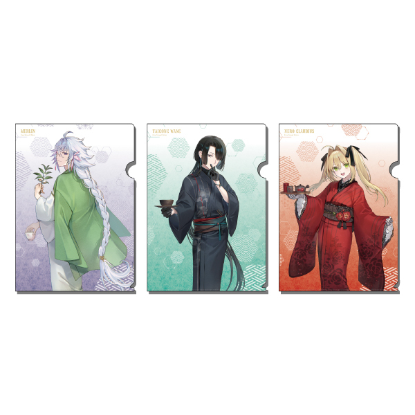 Fate/Grand Order(FGO)』×京都利休園のコラボクリアファイルが10月17日