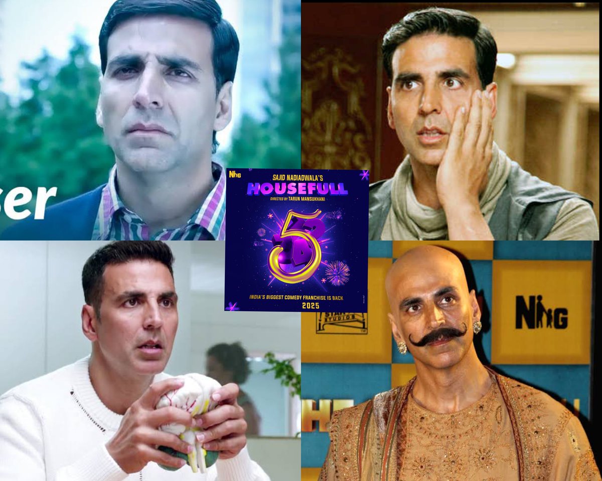 RomanEmpireShi1's tweet image. #housefull 
#housefull2
#housefull3 
#housefull4

🤩💥💥💥💥
Waiting.... 
#Housefull5 🔥🔥🤫
#AkshayKumar𓃵 look.... Kese hoga..