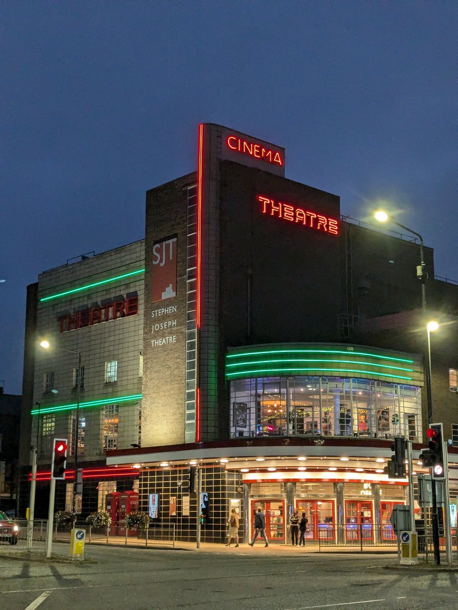 The Yorkshire Wordwright (@yorkshire_ww) on Twitter photo The 1936 Scarborough Odeon reimagined as <a href="/thesjt/">Stephen Joseph Theatre</a> - Stephen Joseph Theatre looking glorious yesterday. The 1936 Scarborough Odeon reimagined as <a href="/thesjt/">Stephen Joseph Theatre</a> - Stephen Joseph Theatre looking glorious yesterday.