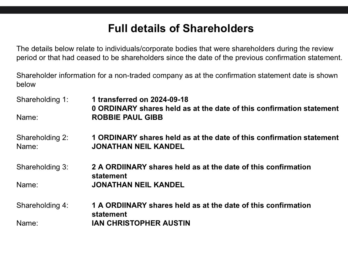 arusbridger's tweet image. Robbie Gibb transferred his share in the JC on Wednesday. The paper now has two shareholders, not one. But neither, we can safely say, is the true owner.