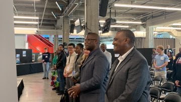 rawlsonking's tweet photo. I provided a keynote address last week at Bayview Yards about the challenges and benefits of artificial intelligence, examining issues of inclusiveness and accessibility, regulation and power dynamics. @Invest_Ottawa https://t.co/k6PikY93R0