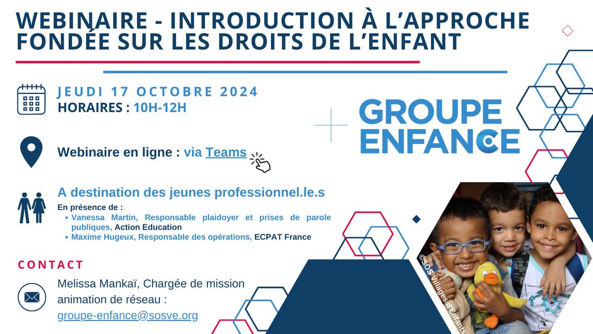 GroupeEnfance's tweet image. 📆📢 Vous êtes étudiant.e ou jeune professionnel.le de la #solidarité internationale ? vous êtes intéressé.e. par les #droitsdesenfants ? Rejoignez nous 👇