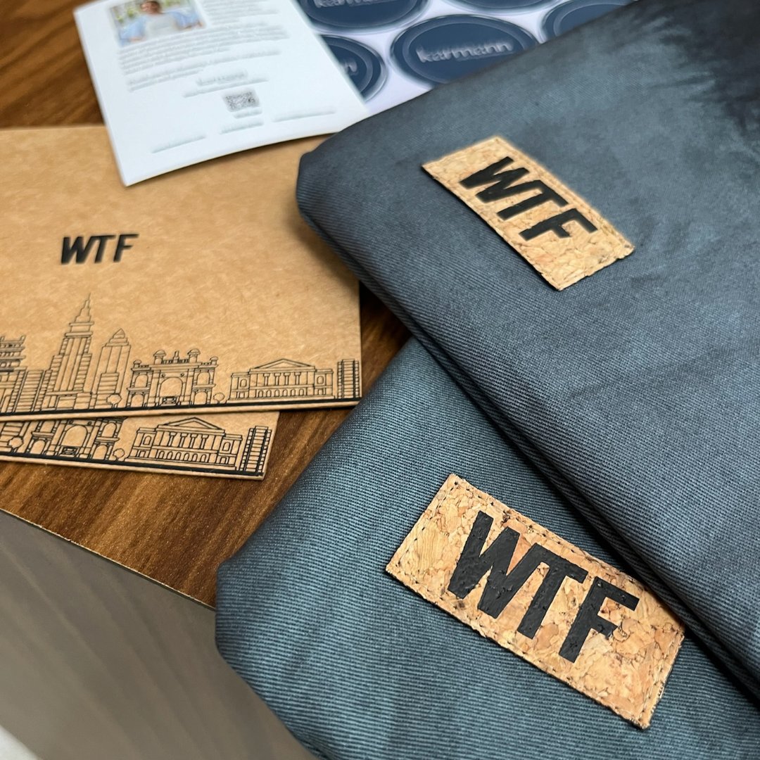 Check out our packaging for the @wtf_is_podcast, led by <a href="/nikhilkamathcio/">Nikhil Kamath</a>! ✨

From concept to packaging, our team put their hearts into every detail. Thank you for supporting our journey and embracing inclusivity! 🙌 

#KarmannCollab #WTFisPodcast #InclusivePackaging #Zerodha
