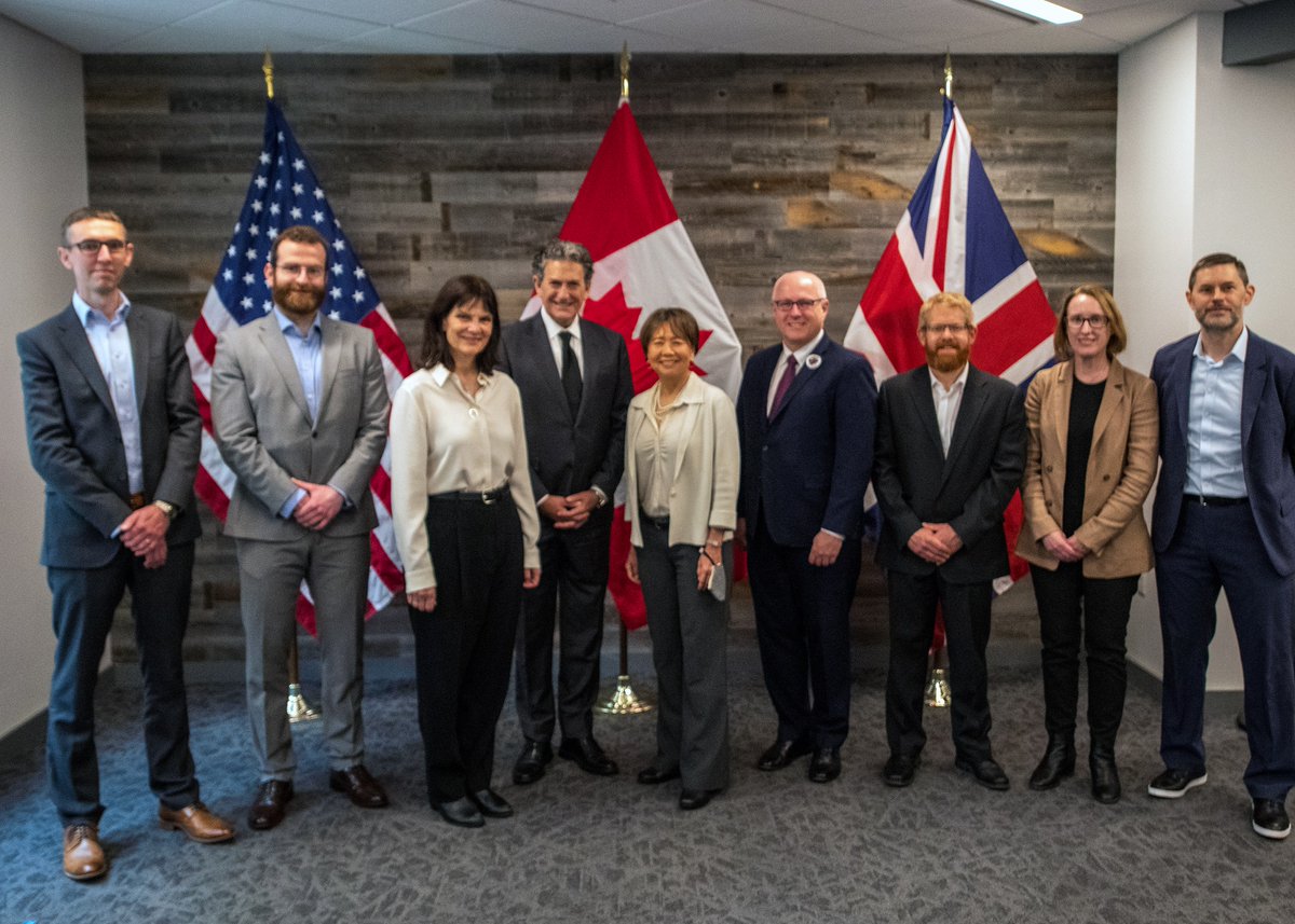 Today, we announced our first trilateral project, which includes partners from <a href="/dstlmod/">Dstl</a> and <a href="/DRDC_RDDC/">Defence Research and Development Canada</a>. Together we will pursue research, development, test, and evaluation technologies for AI, and cybersecurity-related technologies. More: darpa.mil/news-events/20…