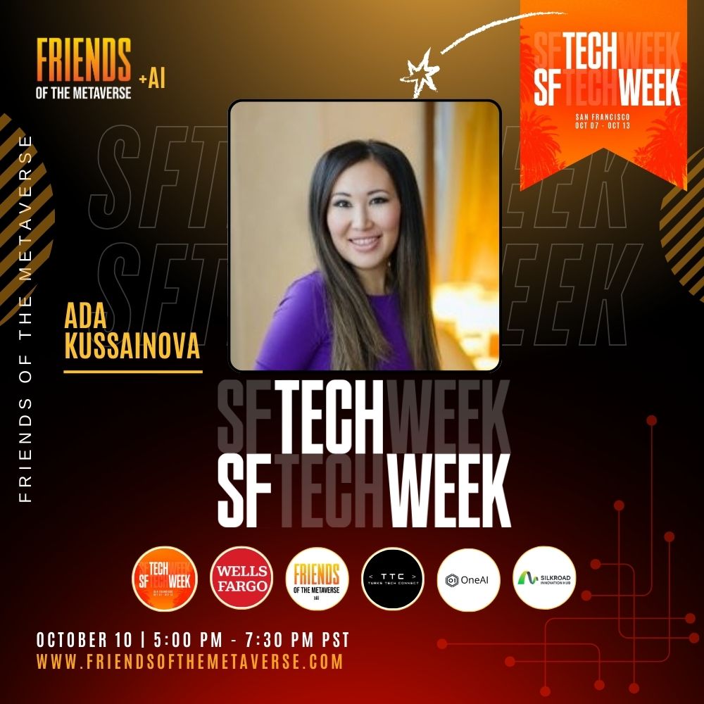 Ada Kussainova is the visionary behind Atarino, pushing the boundaries of AI in the metaverse and gaming. Her innovative approach is shaping the future. Don’t miss this opportunity to engage with a rising star in AI. 

Register now:
lu.ma/ch9pi5cd