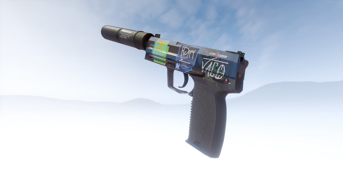SkinsForCharity's tweet image. 🚨AUCTION #101🚨      
FN (0.009) USP-S | Guardian + 1x Fnatic DH14 Holo, Happy Cluj 2015 Paper &amp;amp; Taco Berlin 2019 Paper!         
          
TY @ka1shcsgo for donating! 100% of the money goes to Livestrong!    
Accepting bank &amp;amp; PayPal. Auction ends in 24 hours!
📸 @Talwar_CS
