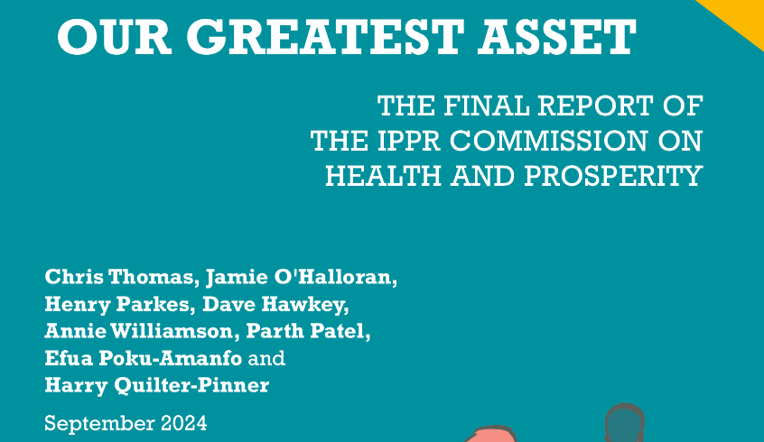 WorkFoundation's tweet photo. 🏆Our #Researchoftheweek goes to @IPPR for their final report of the commission on health and prosperity. (1/6)
🔗https://t.co/s3wscvaedx https://t.co/vVOhmCDbVe