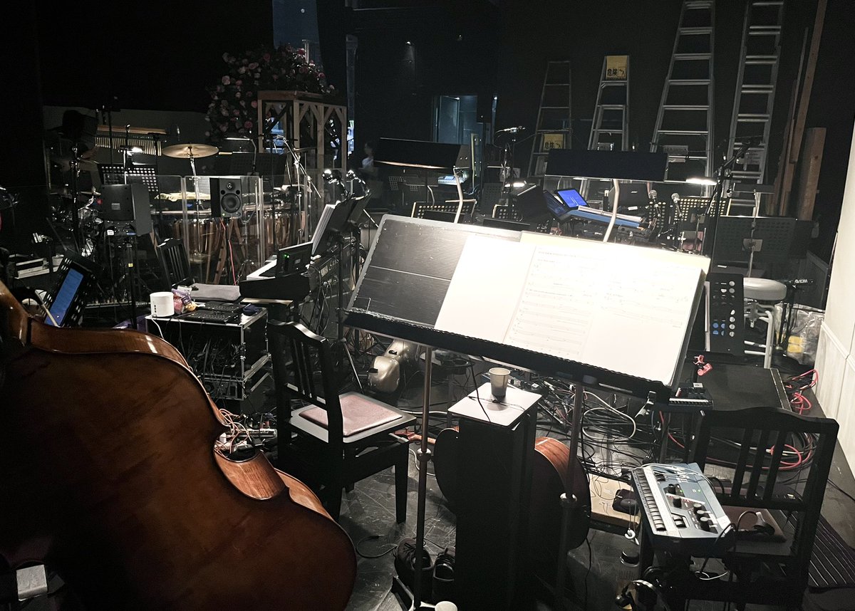 Death takes a holiday 小屋入り
今年も歌心溢れるこの作品に関われて嬉しい限り。東京はシアターオーブで10/20まで弾いてます！