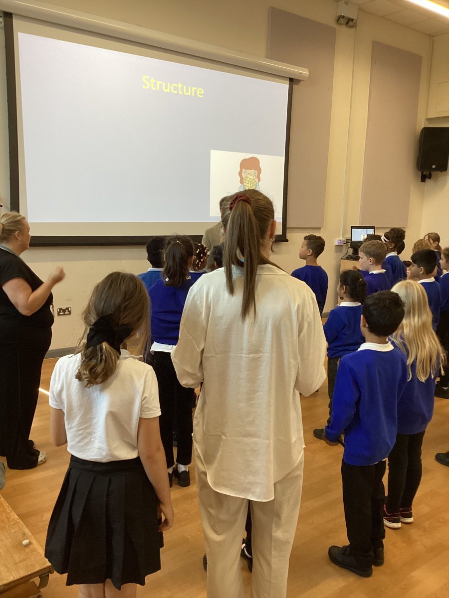 MinervaCLF's tweet photo. Year 4 had a fantastic first session with Bristol Beacon looking at how we can use different notes to create a melody. We can't wait to start composing our own music next week using our ELLI skills. Thank you Sam! #bristolbeacon #cabotfederation https://t.co/thh8v9Xeau