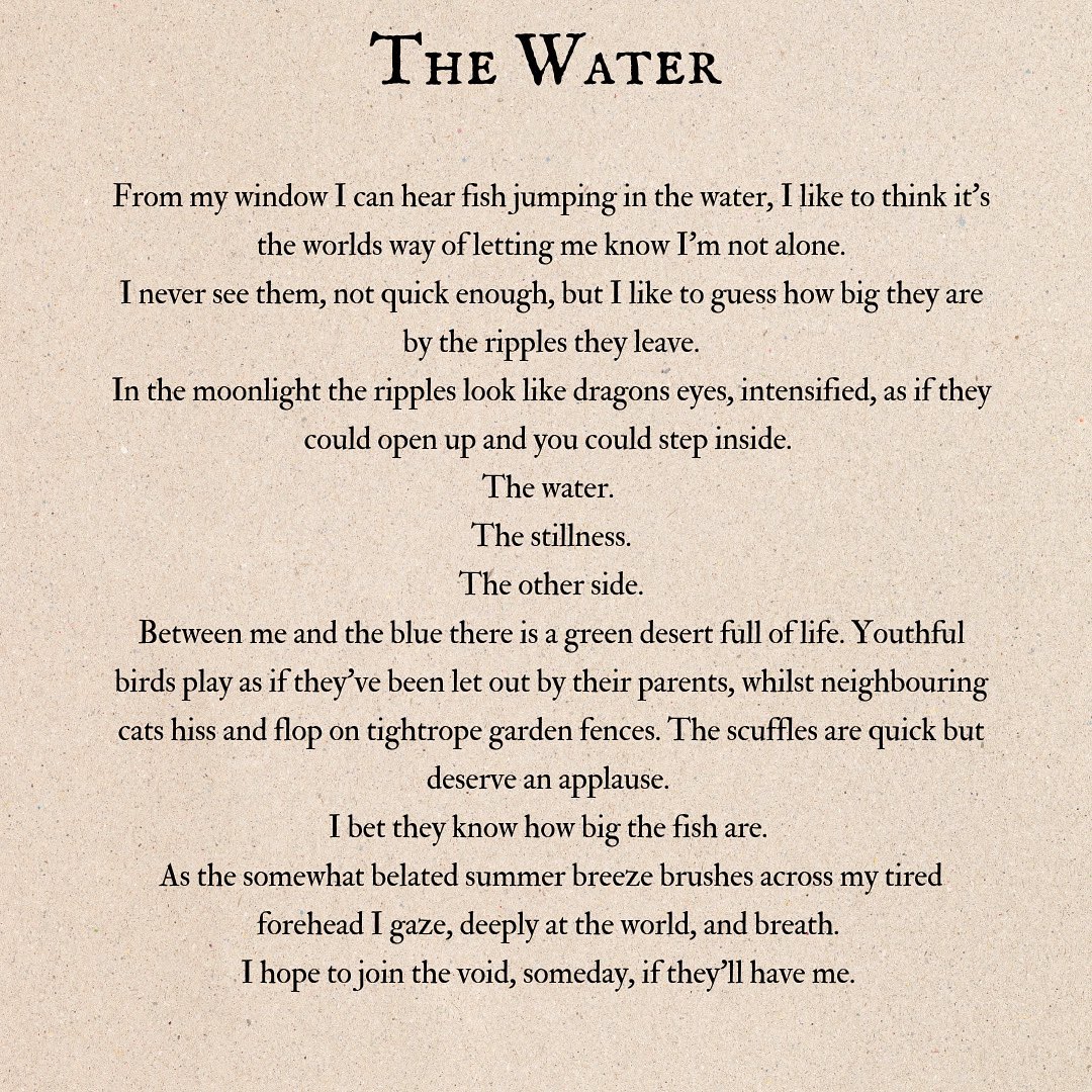 Words by me, for you.