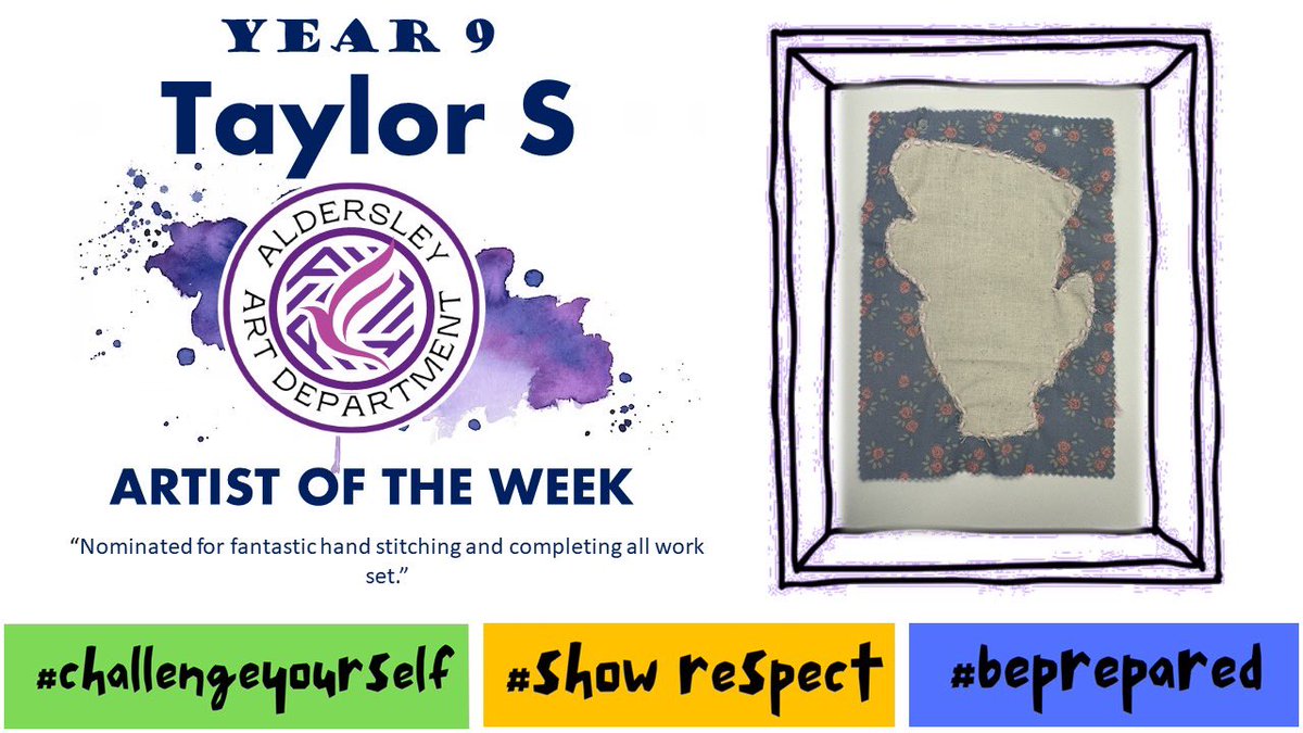 Well done to KS3 Artists of The Week! <a href="/AldersleyHighSc/">AldersleyHighSchool</a> <a href="/AldersleyTeam9/">AldersleyTeam9</a> <a href="/AldersleyTeam7/">AldersleyTeam7</a> <a href="/AldersleyTeam8/">AldersleyTeam8</a>