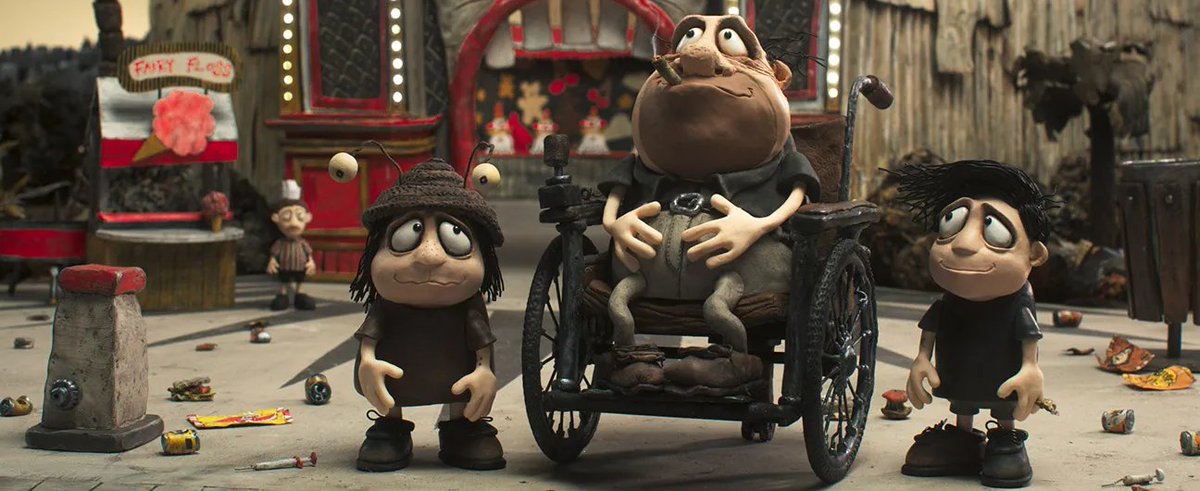 DiegoS_lgado's tweet photo. MEMORIAS DE UN CARACOL, o la animación stop-motion por el australiano Adam Elliot de las lágrimas y el humor terminal con que hemos de aceptar resignados las miserias dispuestas a nuestro paso por la vida y nuestros congéneres. Soberbio trabajo estético y de animación #72SSIFF https://t.co/ioBgnQkpbb
