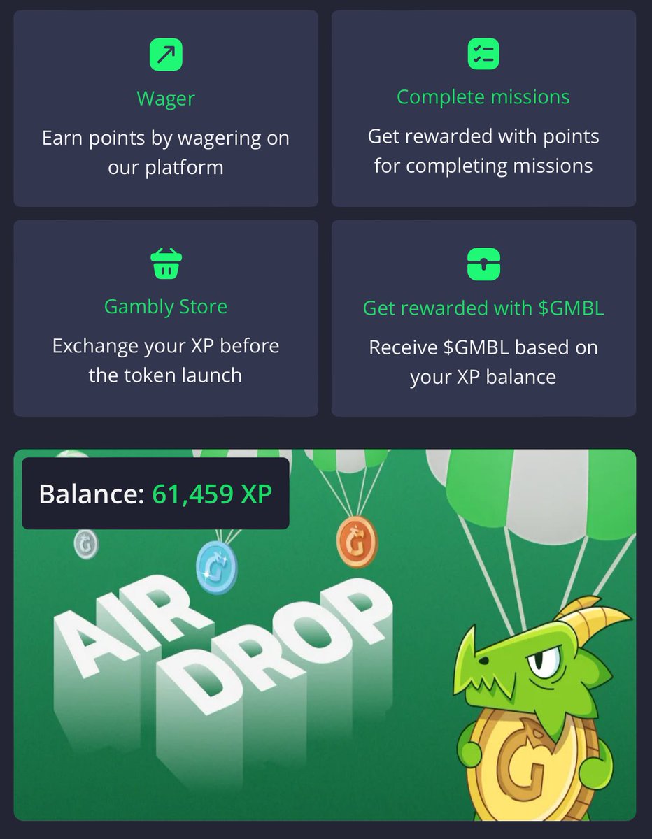 xelf_sol's tweet image. Preparing for the airdrop #GML 🤑🤑
@gamblygg