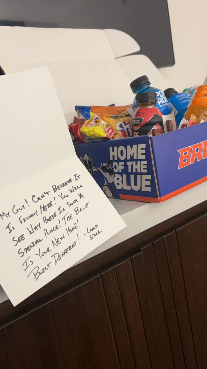In the Cityy!!! <a href="/BroncoSportsFB/">Boise State Football</a> <a href="/Coach_TsTock/">Tyler Stockton</a> <a href="/Coach_B_Jones_/">Brandon Jones</a> <a href="/kyleyoung_BSU/">Kyle Young</a> <a href="/Coach_SD/">Spencer Danielson</a> #GoBroncos🧡💙