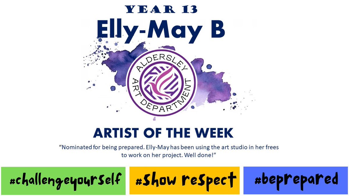 JKP Stephens (@jkp_stephens) on Twitter photo Well done to KS4 & KS5 Artists of the Week! <a href="/AldersleyTeam10/">AldersleyTeam10</a> <a href="/AldersleyTeam11/">AldersleyTeam11</a> <a href="/AmethystAcademy/">AmethystAcademy</a> Well done to KS4 & KS5 Artists of the Week! <a href="/AldersleyTeam10/">AldersleyTeam10</a> <a href="/AldersleyTeam11/">AldersleyTeam11</a> <a href="/AmethystAcademy/">AmethystAcademy</a>
