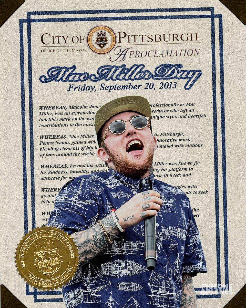 PigsAndPlans's tweet image. Happy @macmiller Day everyone ❤️⁠