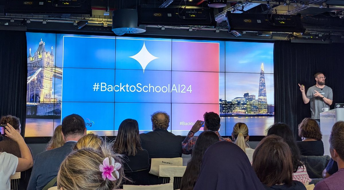 Daniel Bull (@danbulledtech) on Twitter photo Enjoying learning more about AI in education at the Google offices, hosted by <a href="/C_learning_net/">C-Learning</a> #backtoschoolAI24 Enjoying learning more about AI in education at the Google offices, hosted by <a href="/C_learning_net/">C-Learning</a> #backtoschoolAI24