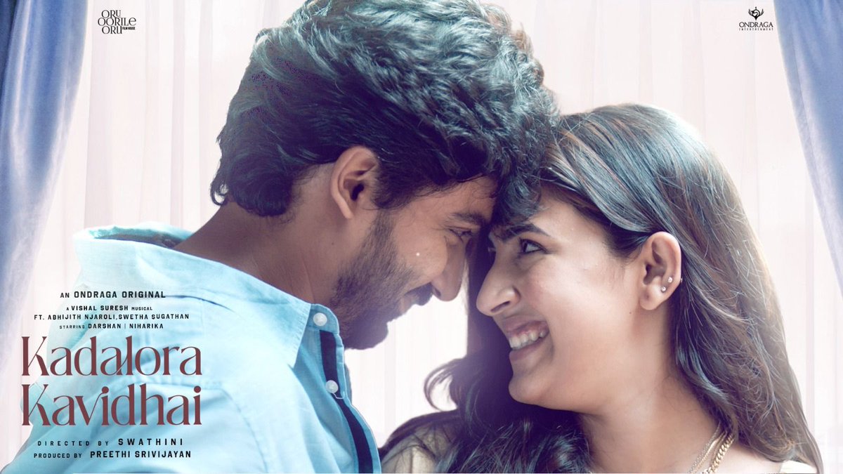 dulQuer's tweet photo. Really excited to release the Music Video of #KadaloraKavidhai 

Loved the visuals and the song. Hope you guys like it too 

Here you go
▶️ https://t.co/LMMPHsQ2xT

A @itsvishalsuresh Musical 
Directed by @swat_storyarc 

@OndragaEnt@oruoorileoru @Preethisrivijay
@Darshan_offl #Niharika @dop_elai