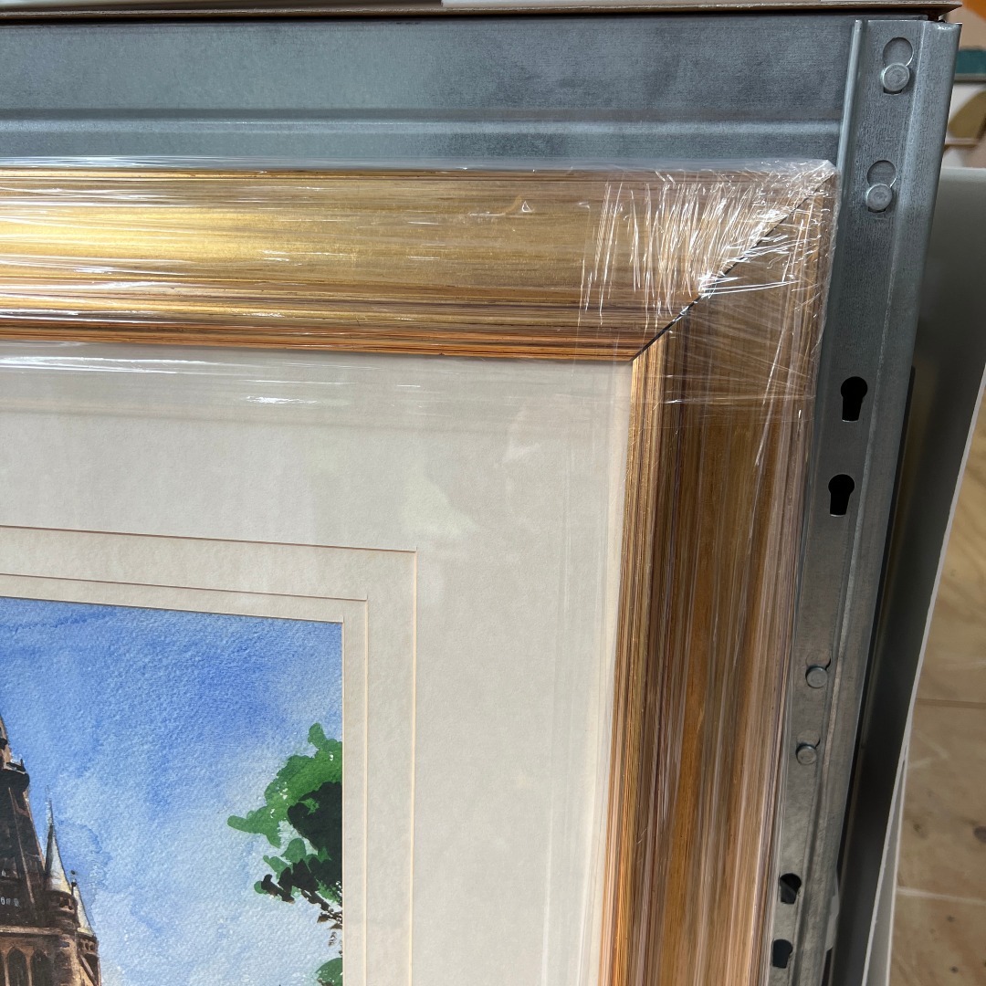 Gerard M Burns (@gerardmburns) on Twitter photo A real blast from the past seeing this original watercolour pass through the <a href="/watershedframes/">Watershed Framing</a> studio ๐
Matthew managed to mend the original frame, amazing to see!
Have a look on their website and give them a message if you've anything needing framed ๐
#bespokeframing A real blast from the past seeing this original watercolour pass through the <a href="/watershedframes/">Watershed Framing</a> studio ๐
Matthew managed to mend the original frame, amazing to see!
Have a look on their website and give them a message if you've anything needing framed ๐
#bespokeframing