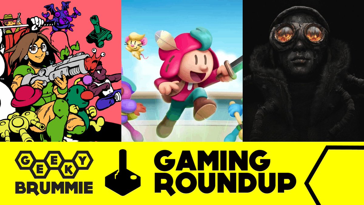 NEW GAMES!

This week, The Plucky Squire is Game of the Week, although it had tough competition from UFO 50 and Frostpunk 2!

geekybrummie.com/gaming/plucky-…