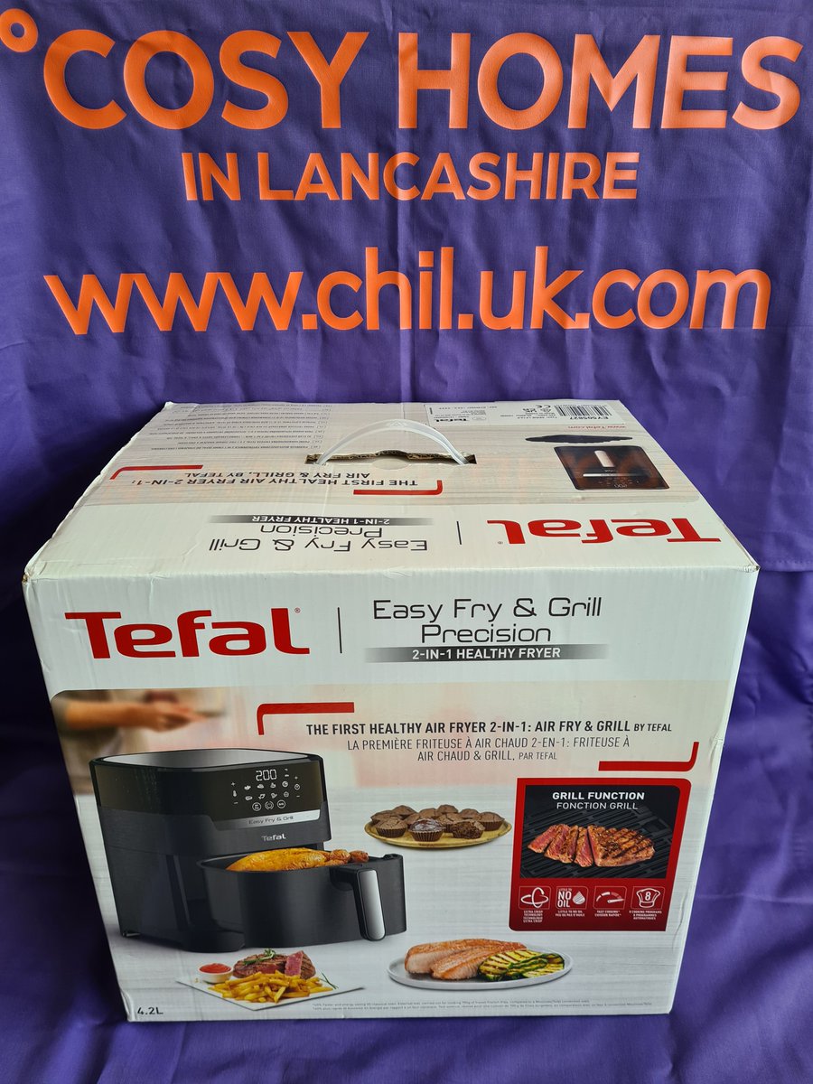 📣PRIZE ANNOUNCEMENT📣
 We’ve got another amazing prize for the draw at WARM Matters Preston – Tefal 2in1 Healthy Fry &amp; Grill 
 
Every Lancashire resident at the event recevies free entry 🎁🎉
 
 📆Thurs, 3 Oct
 ⏰1-4pm
 📍Barton Manor Hotel, PR3 5AA
 #greenerhomeswarmerhomes