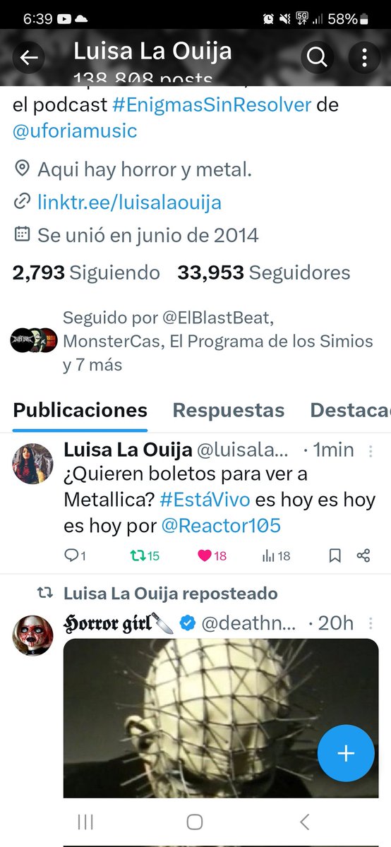 omar_unholy's tweet photo. #estavivo quiero ir a Metallica Fuve Finger Death punch https://t.co/9Yz0PZb6IE