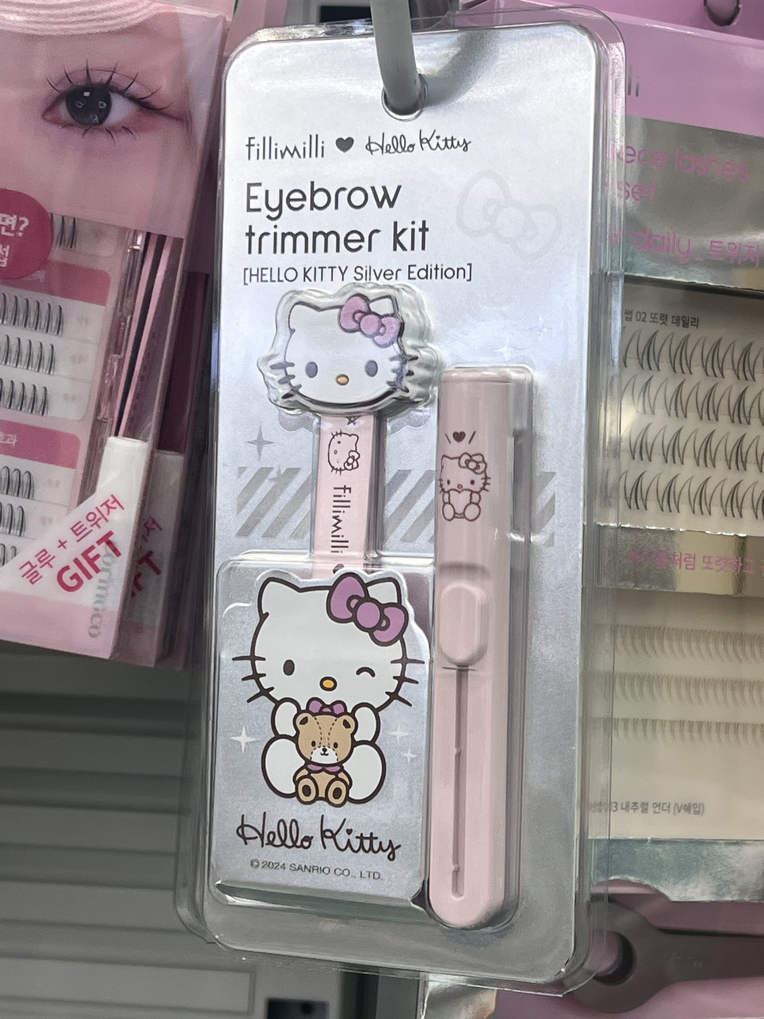 韓国 オリーブヤング fillimilli フィリミリ キティ ぬいぐるみ