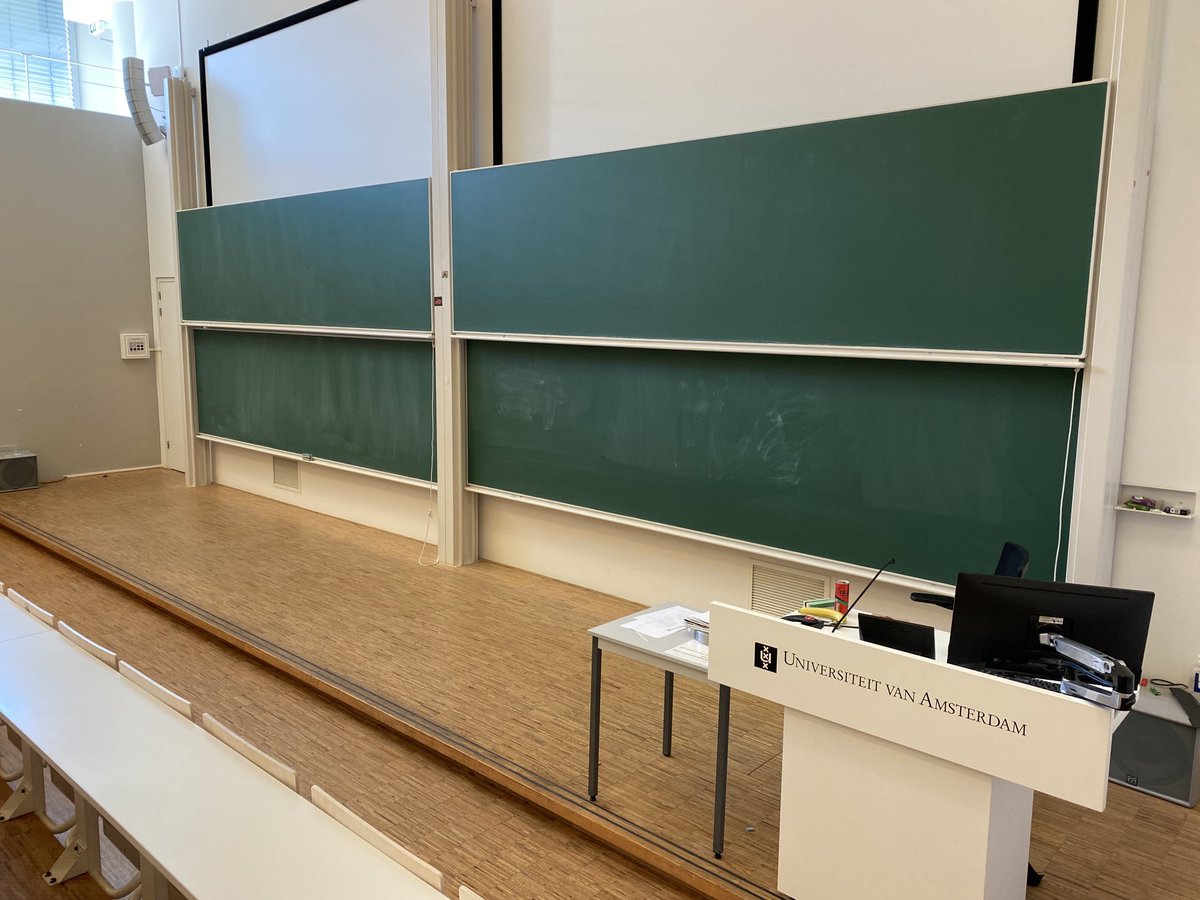 Getting this room for my lecture is what I dream off … 😍