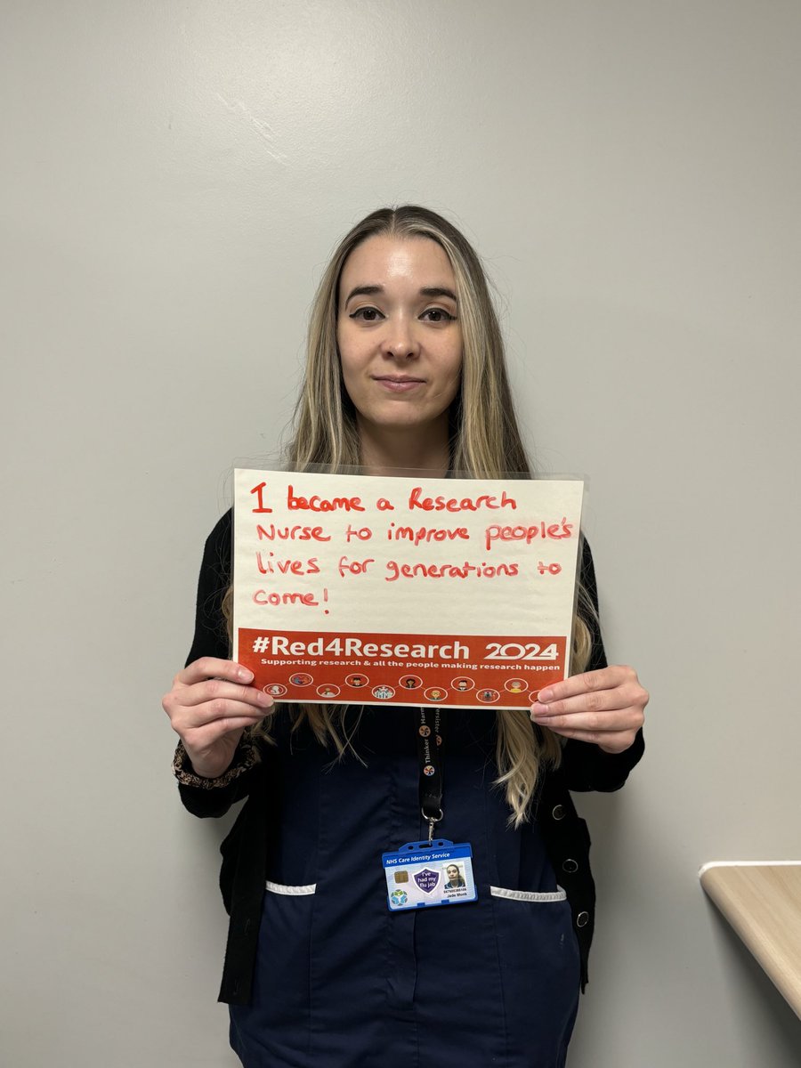 SWBH_RandD's tweet photo. With it being red4research some of our patients and staff wanted to share their reasons for joining research😀🔴

#red4research #research #researcher #researchmatters #red #nhs #hospital #swbh #crn #swbfamily #swb #beapartofresearch https://t.co/a9adEtI65l