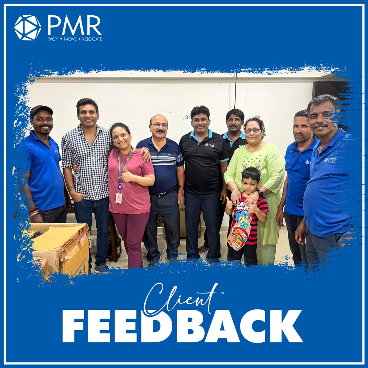 Beyond Boxes : We're not just moving goods; we're delivering satisfaction. 
Call 📞 : 82-82-82-7356
Visit : pmrelocations.com

#clientdiaries #PMRQuality #pmr #pmrelocations #globalmobility #globalmovers #services #clientfeedback #client #welove2moveit #relocation
