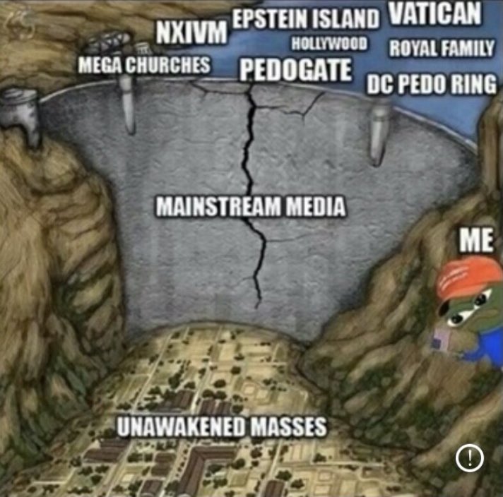 OneBadDude_'s tweet photo. @MattWallace888 The dam is breaking https://t.co/6prE72912h