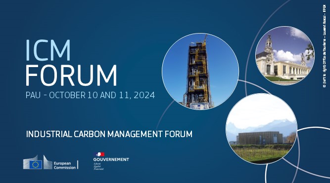 The 4th Industrial Carbon Management Forum will take place in Pau (and online) on 10-11/10.

On the #ICMForum agenda

🔹keynote by Commissioner <a href="/KadriSimson/">Kadri Simson</a>
🔹welcome address by 🇫🇷 Minister in charge of energy
🔹panel discussions

Info &amp; registration 👉europa.eu/!PYM9Km